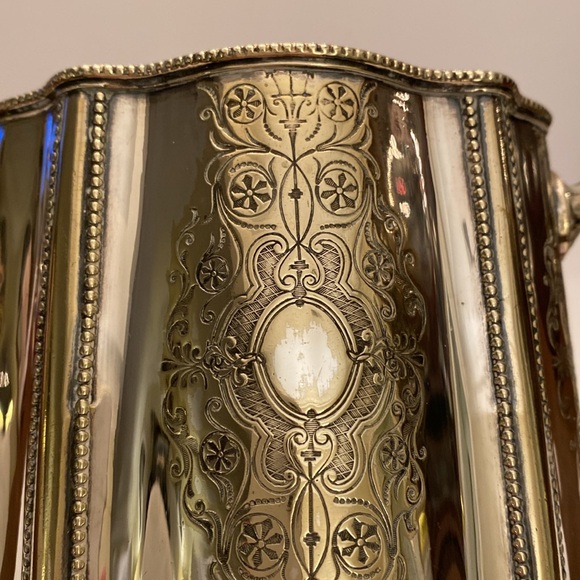 Antique Victorian Silver Plate Waste Bowl - Picture 4 of 12